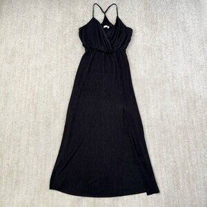 Lush Summer Maxi Dress XS Black